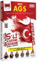 Yargı Yayınları 2025 MEB AGS Referans Fasikül Fasikül Tek Kitap 5 Karma Deneme